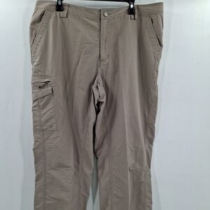 Columbia Mens Beige Titanium Cargo Pants Size‎ 40